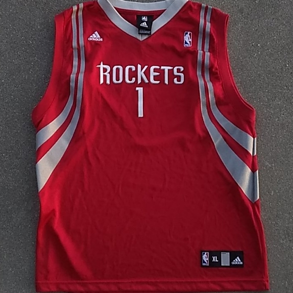 NBA Houston Rockets McGrady jersey #1 - Picture 1 of 7